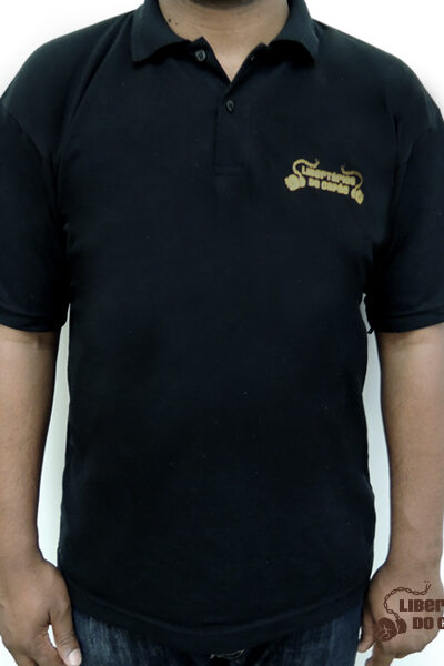 Camisa Libertários do Capão Preta Masculina