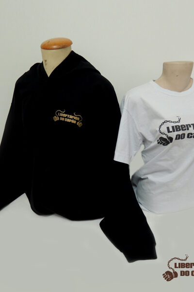 Kit Moletom e Camiseta Libertários do Capão
